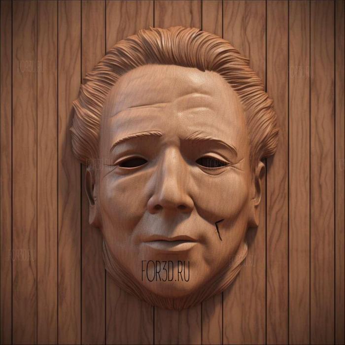 michael myers 4 stl model for CNC